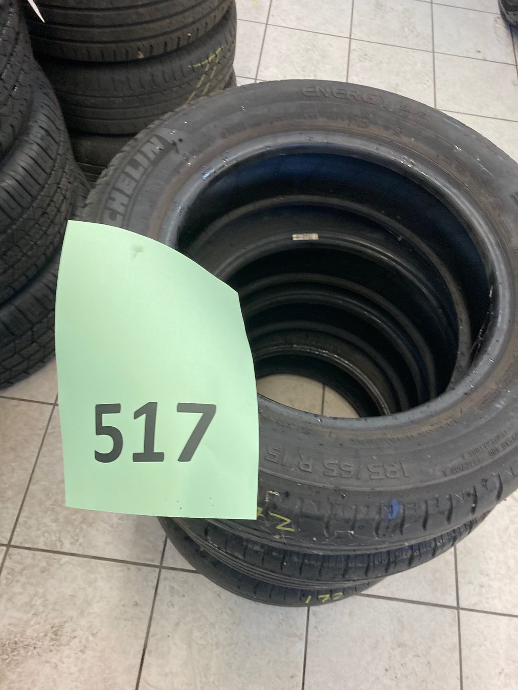 Michelin Pneumatici & Ruote complete: 185/65R15 Sommerpneu – Usato da Cham venduto da WB2223 6