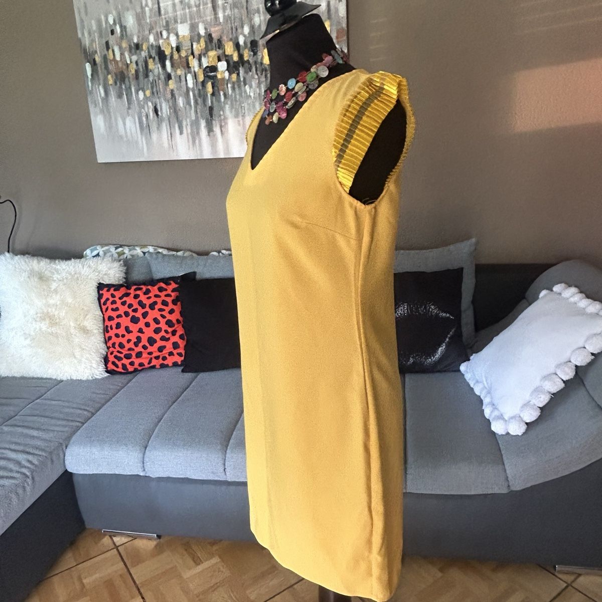 Nafnaf Vestiti: NAF NAF robe & collier 💛 S – Usato da Fribourg venduto da ficelle_de_luge 6