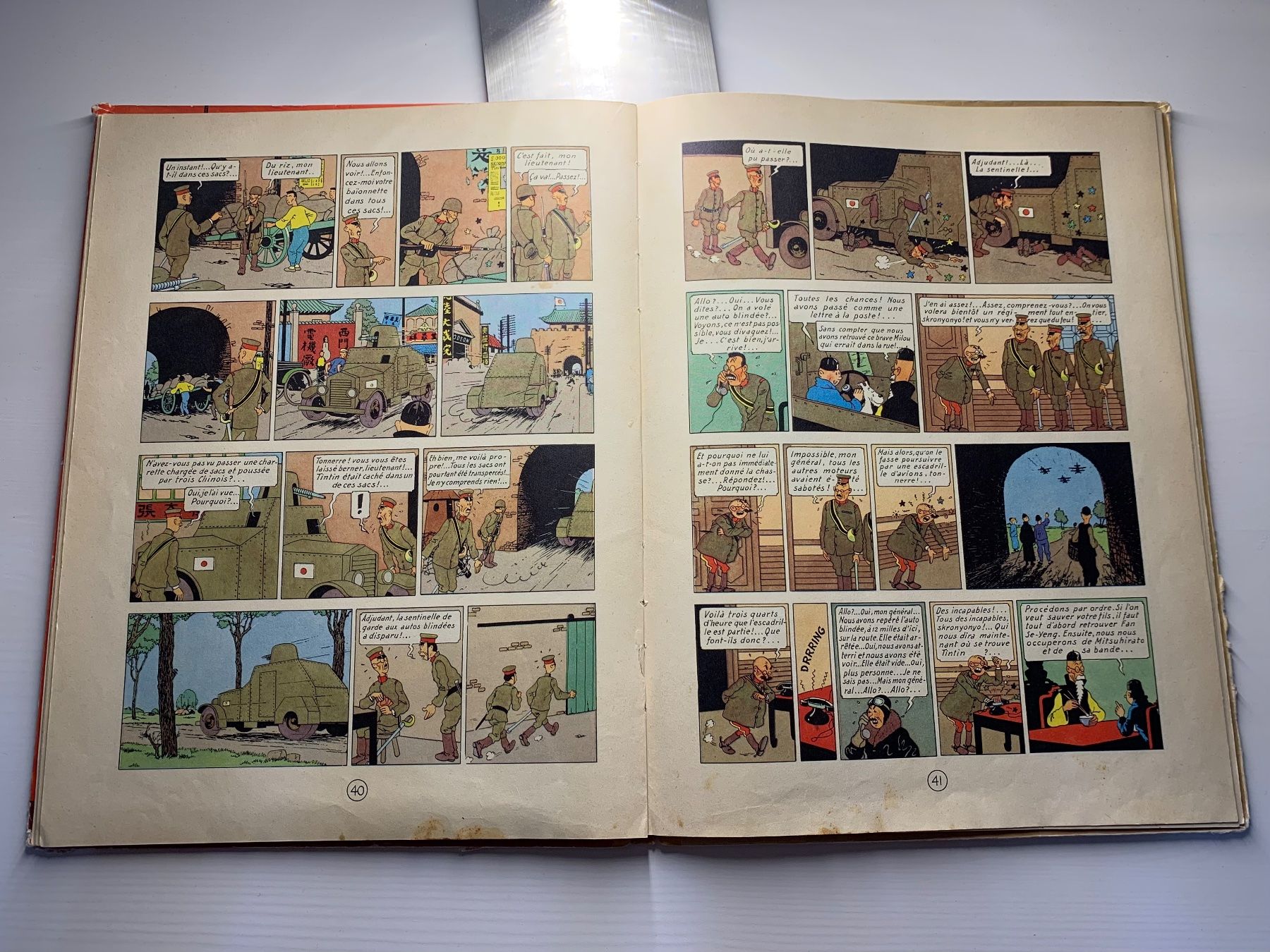 Comics: LES AVENTURES DE TINTIN -1957 – Gebraucht aus Affoltern am Albis von Sveta75 5