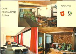 Disentis - Cafe Restaurant Furka c1970