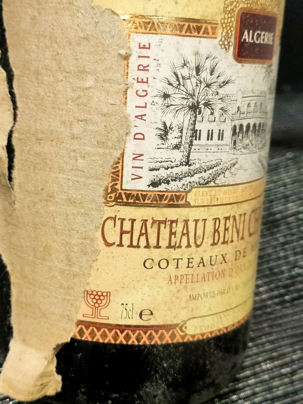 Vino: CHÂTEAU BENI CHOUGRANE 2004 – Nuovo (secondo la descrizione) da Genève venduto da Leboucheoreilles 3