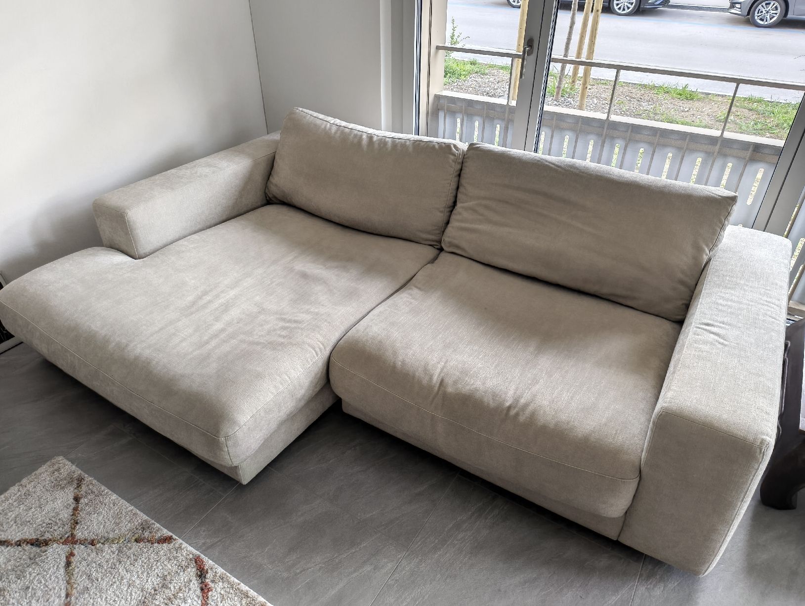 Sofas: Ecksofa beige aus Stoff – Gebraucht aus Zürich von pek_2rlp
