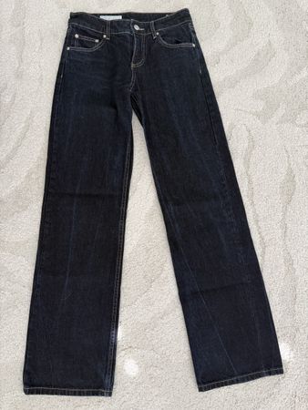 Jeans Zara EUR 34 Marinenblau midwaist