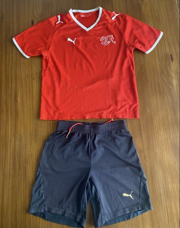 Schweizer Nati Fussball Dress - Grösse 140