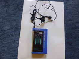 Vintage SONY Walkman, blue Stereo Graphic Equalizer,tip top!