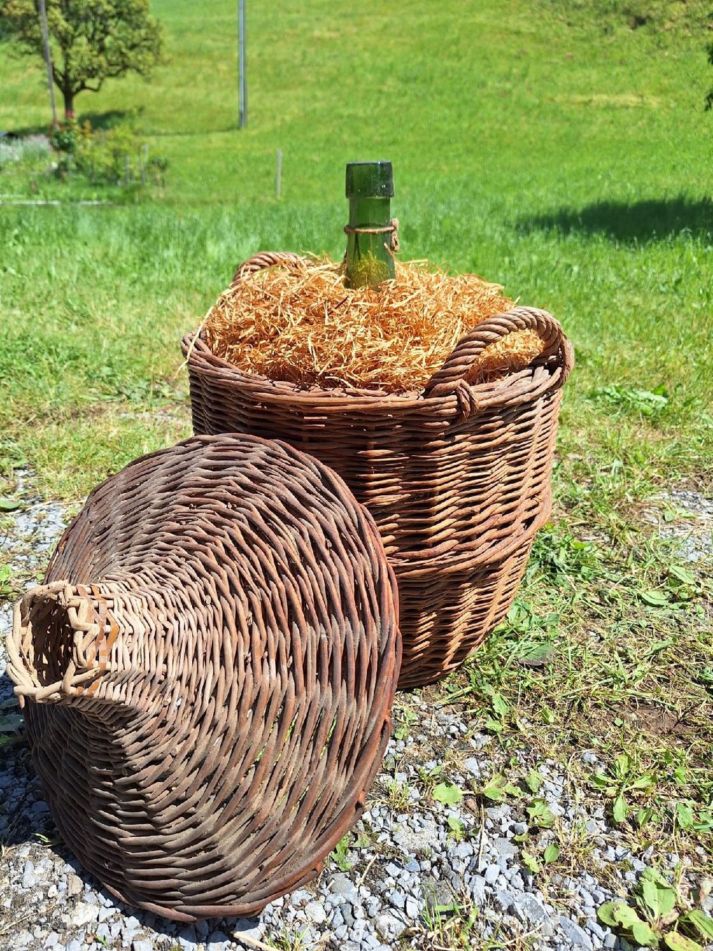 Alle Dekorationen: Korbflasche – Gebraucht aus Kerns von Ueli73 1