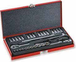 Cimco Steckschlüsselsatz metrisch 1/ 1/4", 4 mm, 14 mm