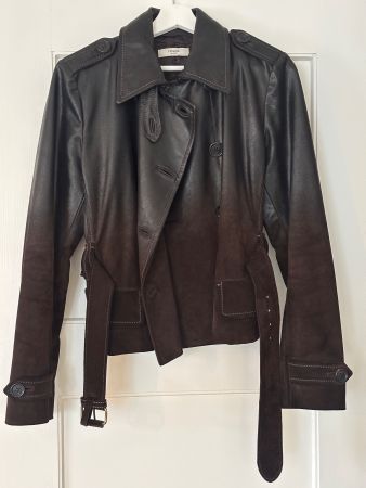 Prada Lederjacke Damen 46 (EU 42 / L)