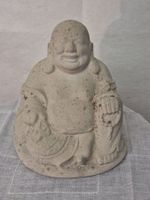 Sitzender Buddha Steinfigur asiatische Skulptur