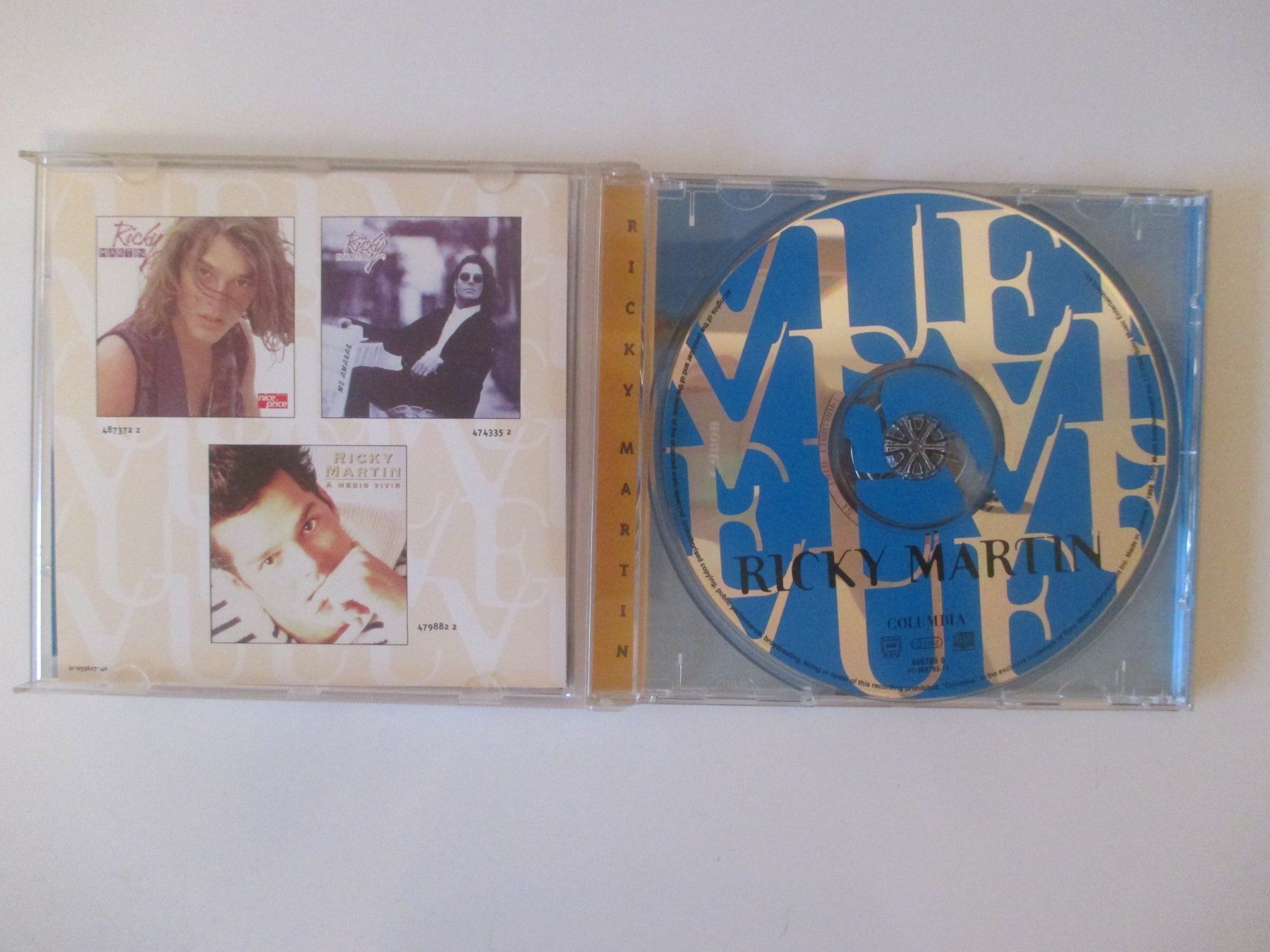 CD: RICKY MARTIN  "VUELVE"  CD – Usato da Zürich venduto da Daniel517 2