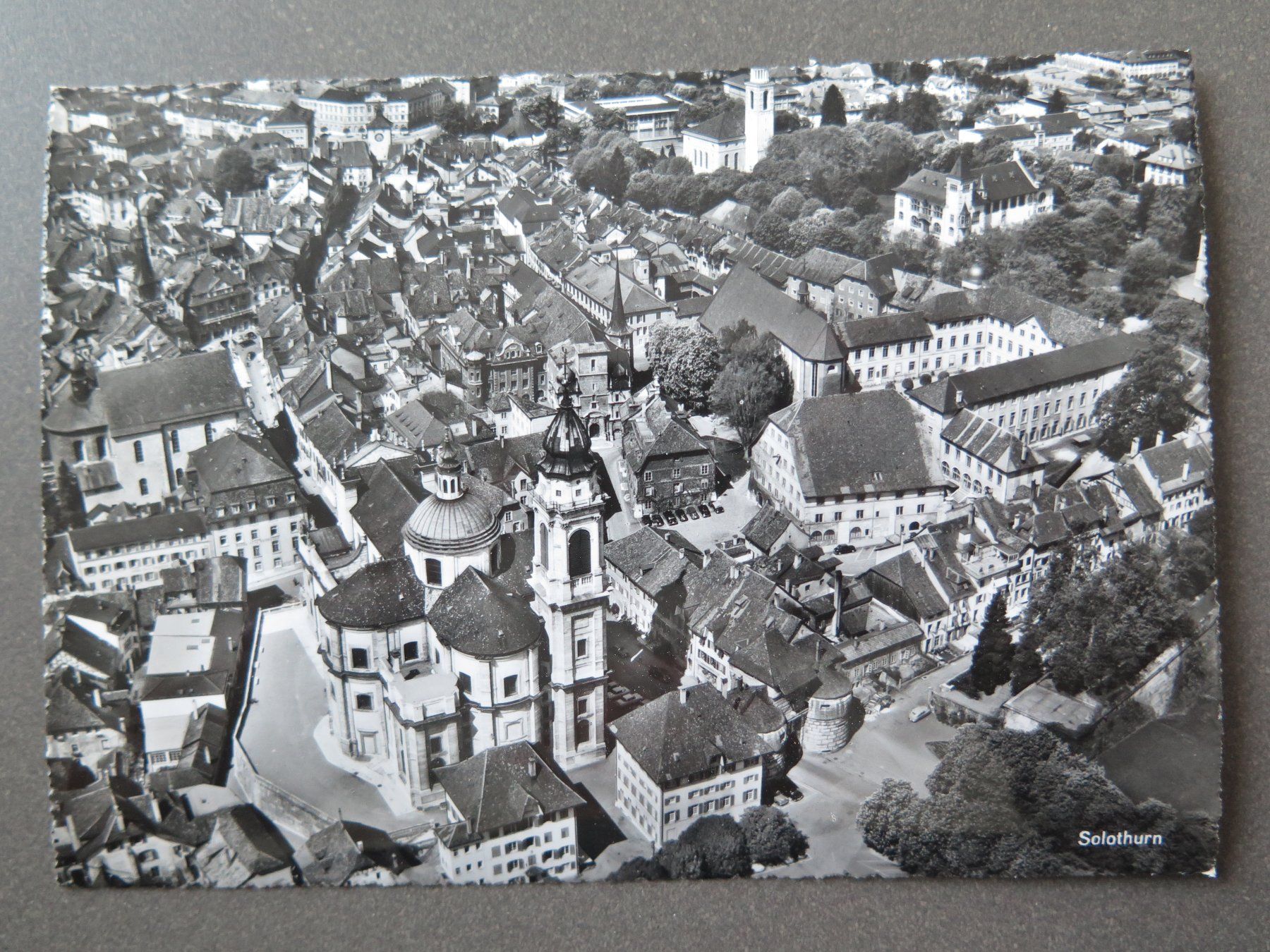 Cartes postales: SOLOTHURN - FLUGAUFNAHME – D'occasion à Wittenbach par lipasal