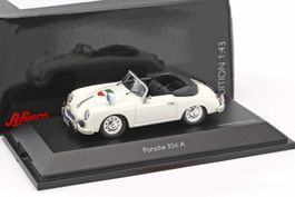 Porsche 356A  Cabriolet 1955-1959 weiss      1:43 von Schuco