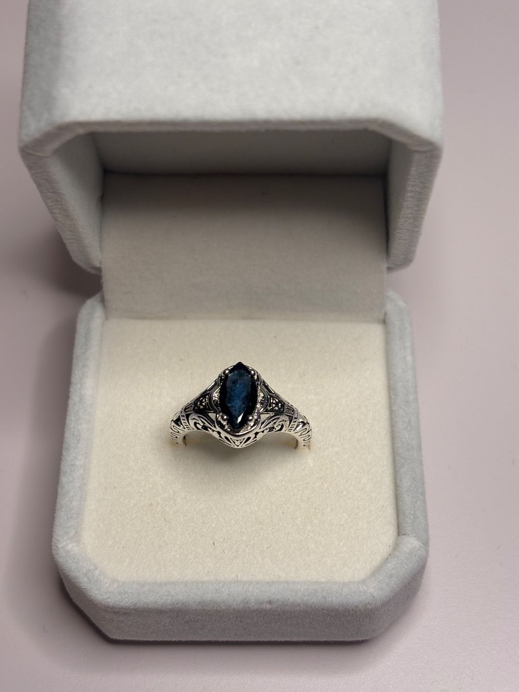 Anelli: Bague vintage saphir ✨ – Nuovo (secondo la descrizione) da Lausanne venduto da mel2dreams 4