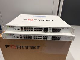 2 pare-feux Fortinet FortiGate 200F d'occasion en lot