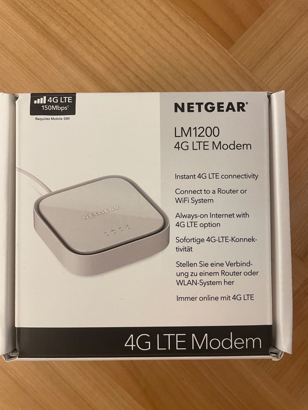 Netgear Modems & Router: Netgear LM1200 4G LTE Modem – Gebraucht aus Zürich von