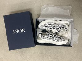 Dior B24 White Black Oblique Cannage