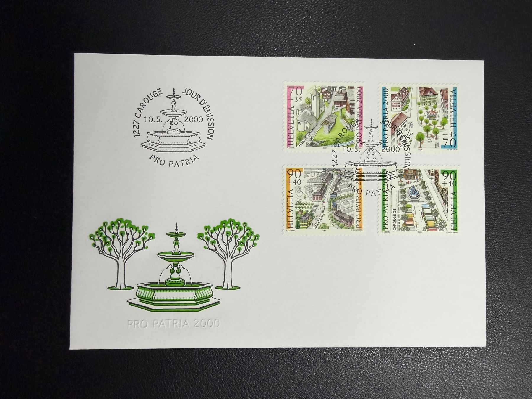 Alle Briefmarken: Pro Patria 2000 FDC – Neu (gemäss Beschreibung) aus oberrüti von jeanmei