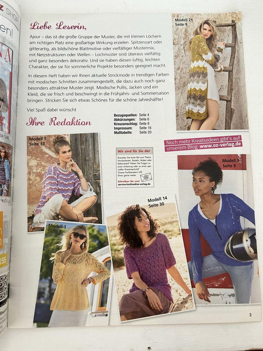 Zeitschriften & Magazine: Strickheft "Mustermaschen" Frühling Sommer  – Gebraucht aus Deitingen von dan_2fc9 1