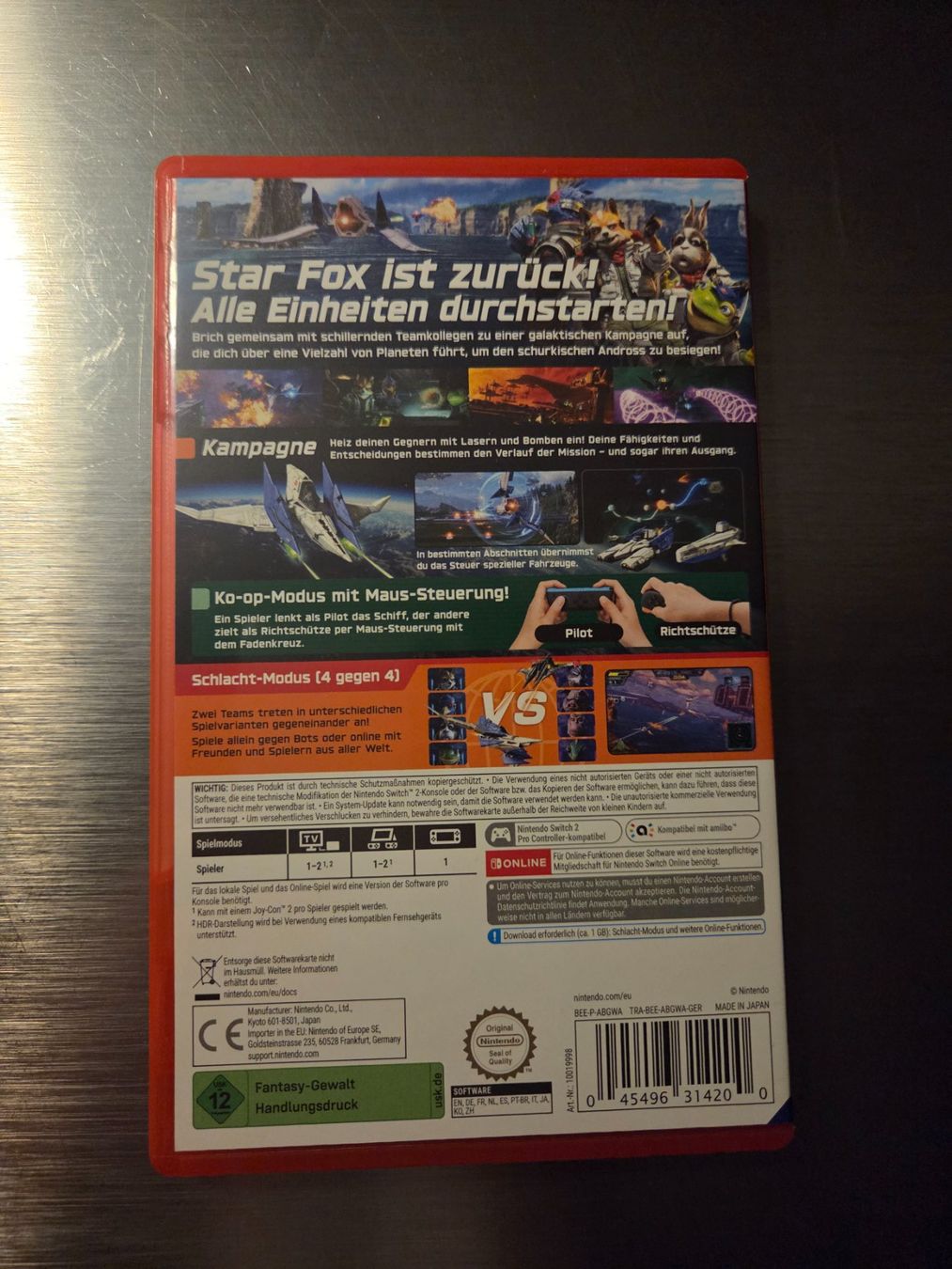 Nintendo Giochi: Nintendo Switch 2 StarFox – Nuovo (secondo la descrizione) da Luzern venduto da schatz1990 1