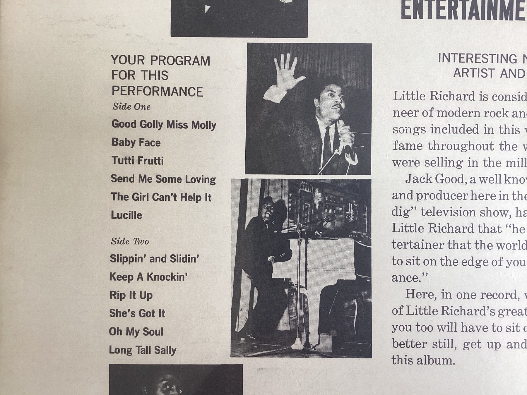 Schallplatten: Little Richard LP - His Greatest Hits – Gebraucht aus Gutenswil von Hamzian 1