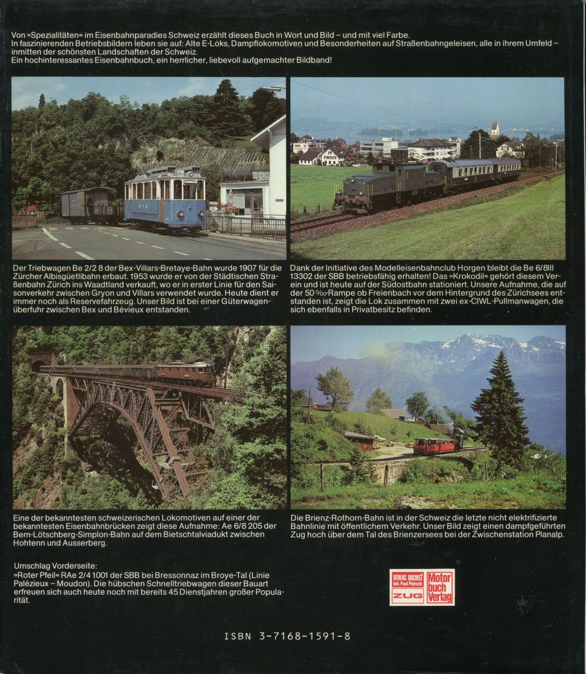 Libri: Schweiz, Eisenbahn-Spezialitäten – Usato da Aarau venduto da Elmaar41 1
