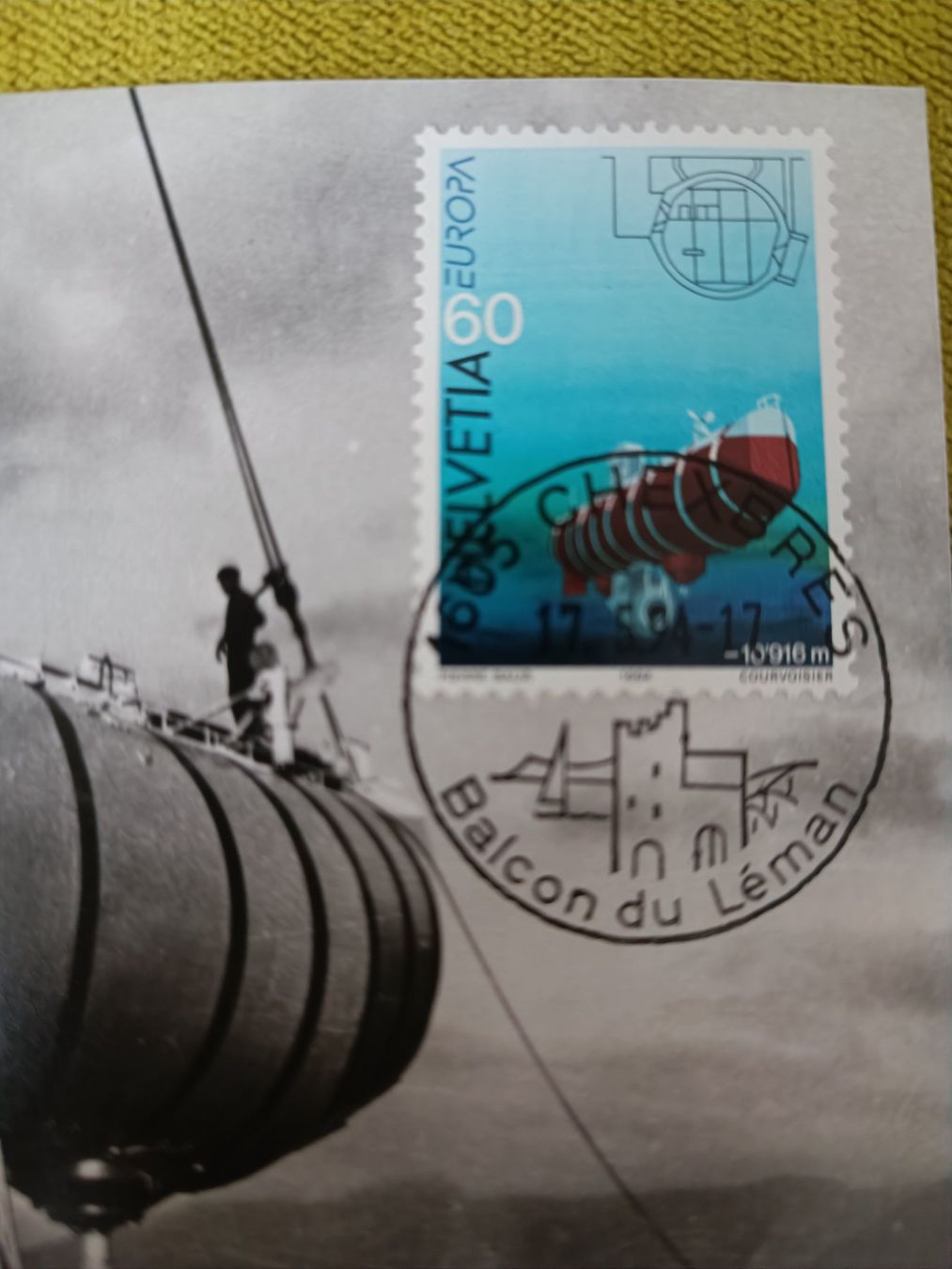 Autogramme: Jacques Piccard - Triest U-BOOT - handsigniert – Gebraucht aus Menziken von Autogramme 2