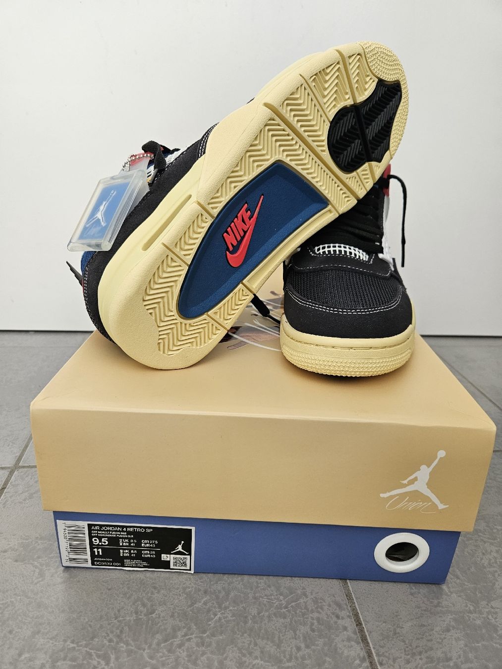 Jordan Scarpe da uomo: Jordan 4 Retro Union Off Noir – Nuovo e nell'imballaggio originale da camorino venduto da abenzo 5