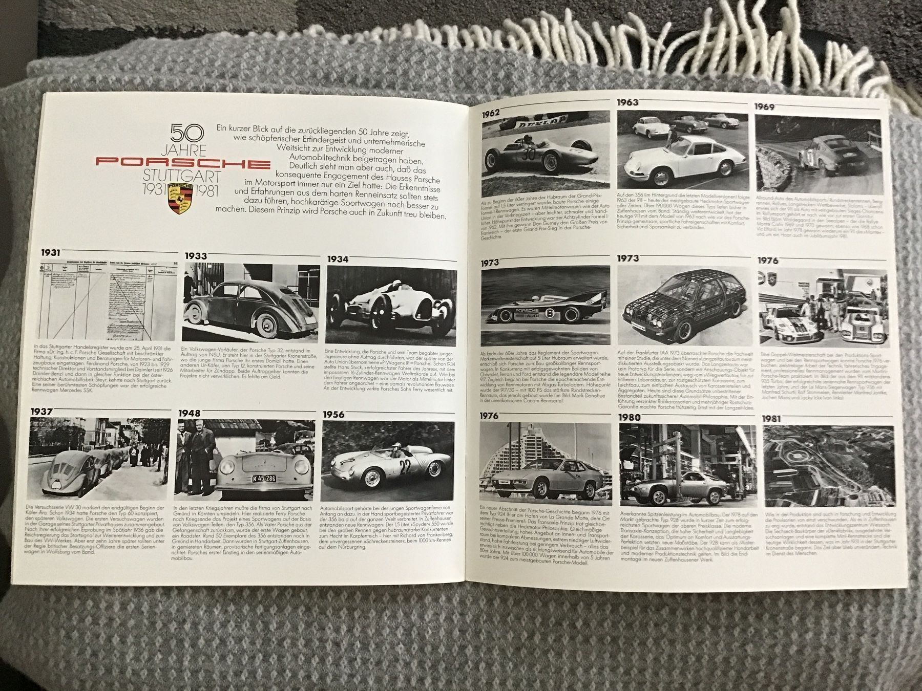Porsche Documents: Porsche Programm Verkaufsprospekt ca. 1982 – D'occasion à Scherzingen par Starseller62 8