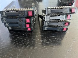 HPE 2.5" Festplattenrahmen Disk Tray 8 Stück