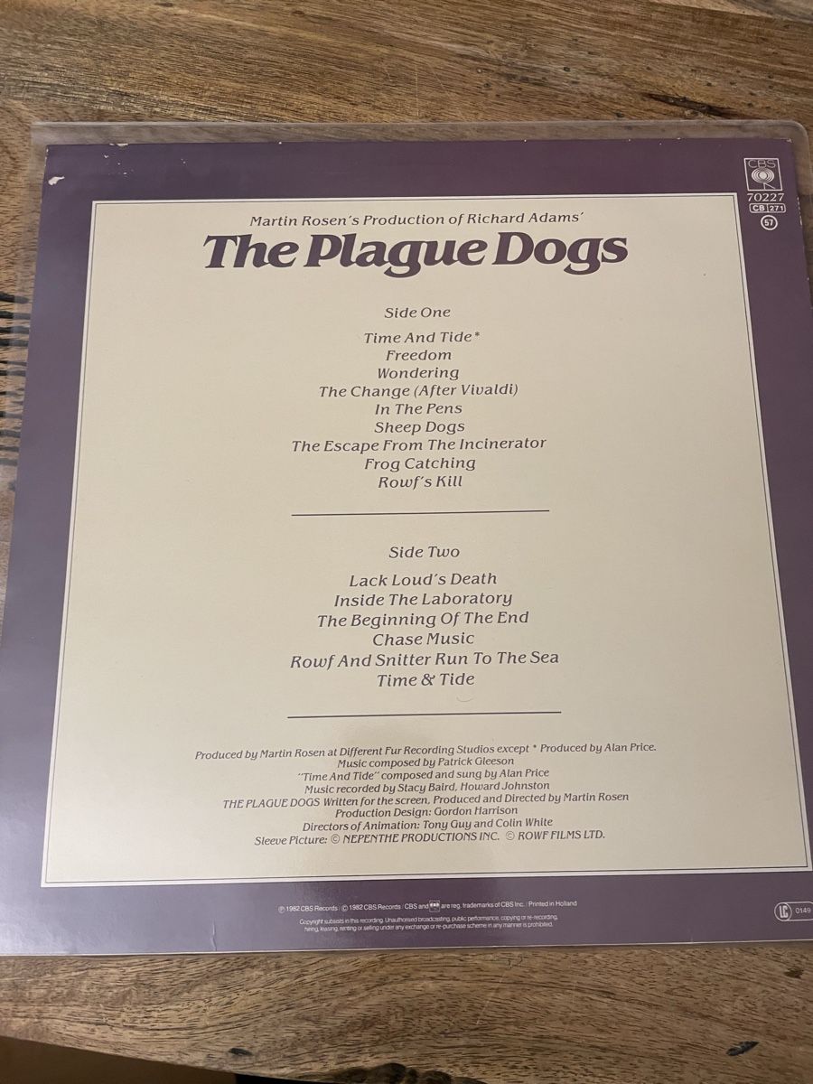 Dischi in vinile: The Plague Dogs - Patrick Gleeson – Usato da Hombrechtikon venduto da baersandro 1
