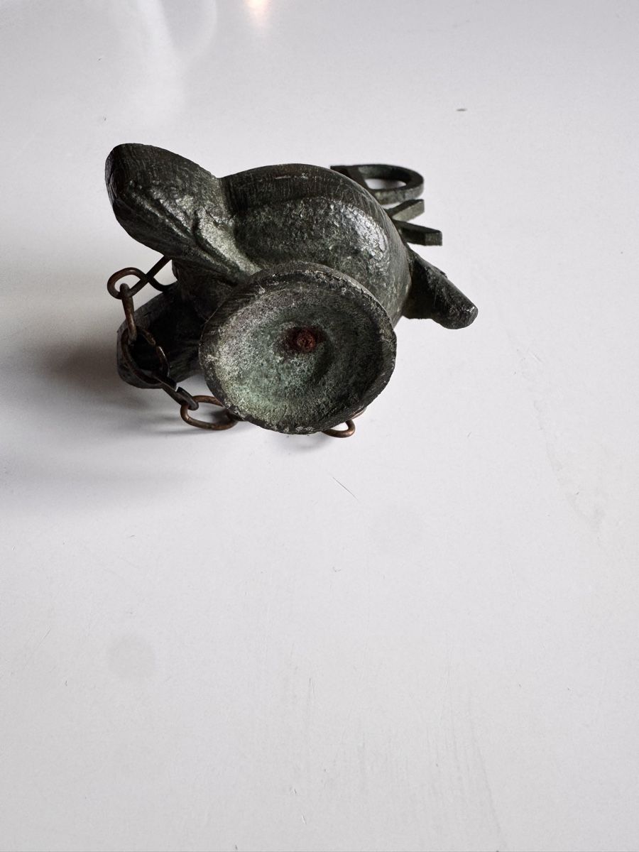 Lampade: Antikes Öllämpchen (Bronze?) – Usato da luzern venduto da Lily050 2