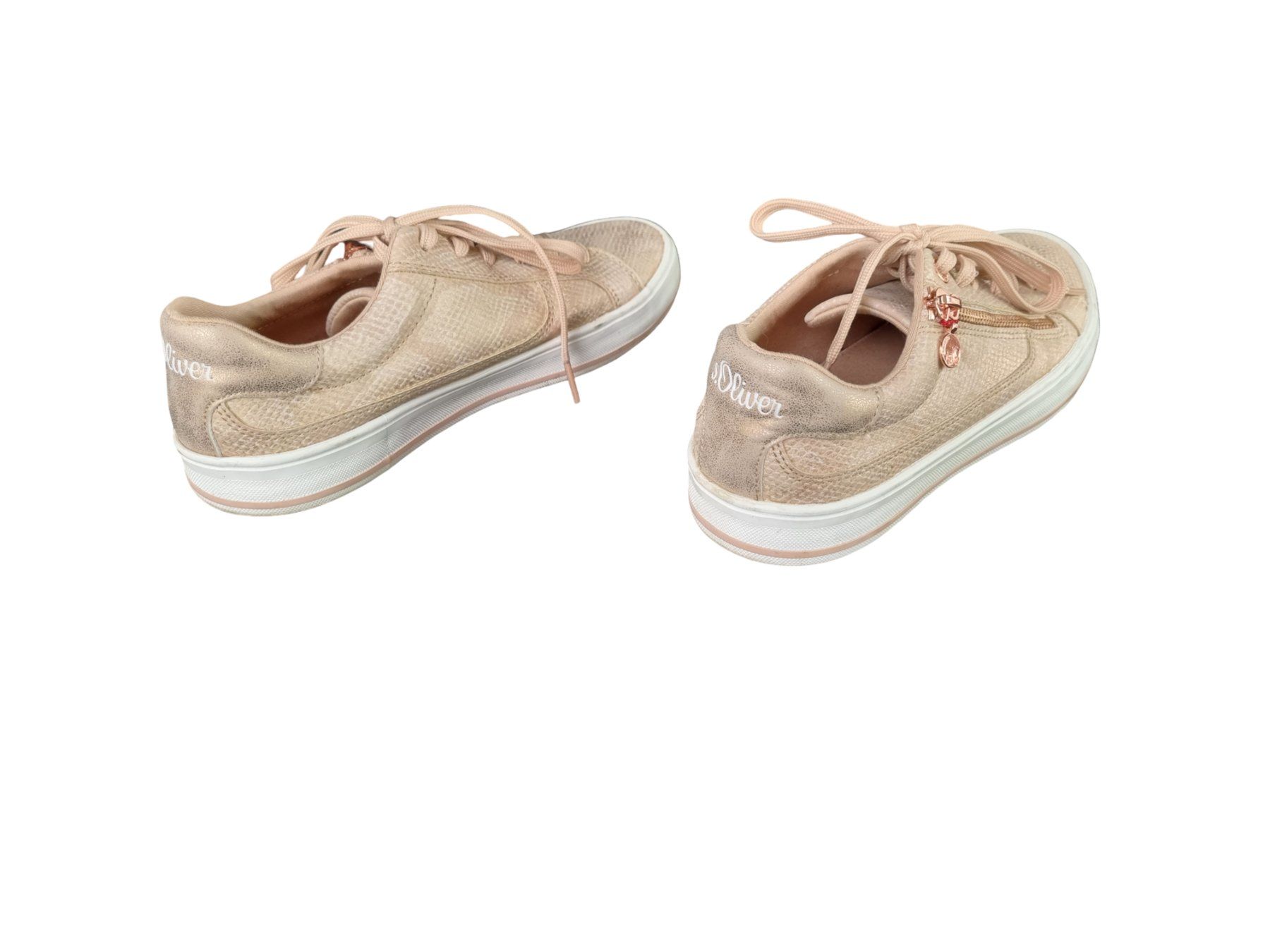 S.Oliver Damenschuhe: S.OLIVER 23615 rose snake - Sneaker – Gebraucht aus Wangen b. Olten von Restwert_Wangen 1