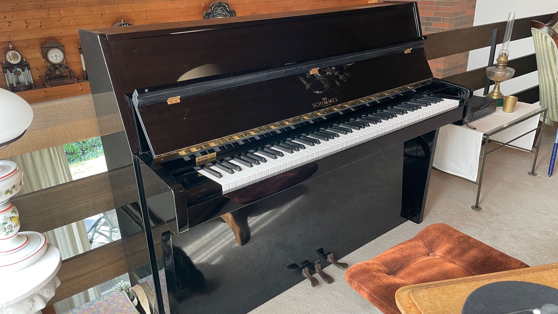 Strumenti musicali: KLAVIER -  SCHIMMEL - schwarz – Usato da Nürensdorf venduto da Gwunderfitz01 1