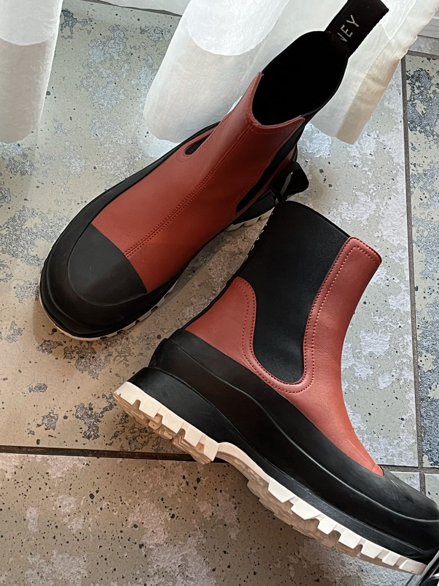 Stella McCartney Scarpe da donna: Stella McCartney, orange/schwarz – Nuovo (secondo la descrizione) da Chur venduto da Moca17