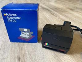 Polaroid Supercolor 635 CL mit OVP Retro Sofortbildkamera