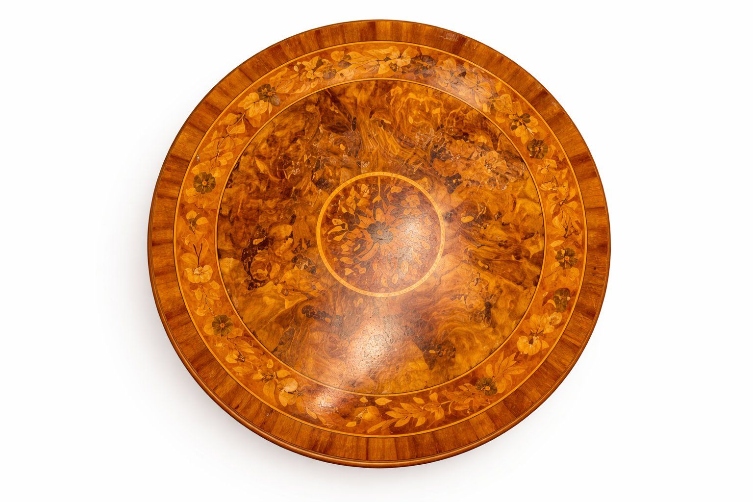Tavoli: Classic Round Table with Inlay. Elegant Design! – Usato da Genève venduto da gen_qyb9 1
