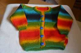 TAILLE 80 - VESTE NEU - HANDARBEIT