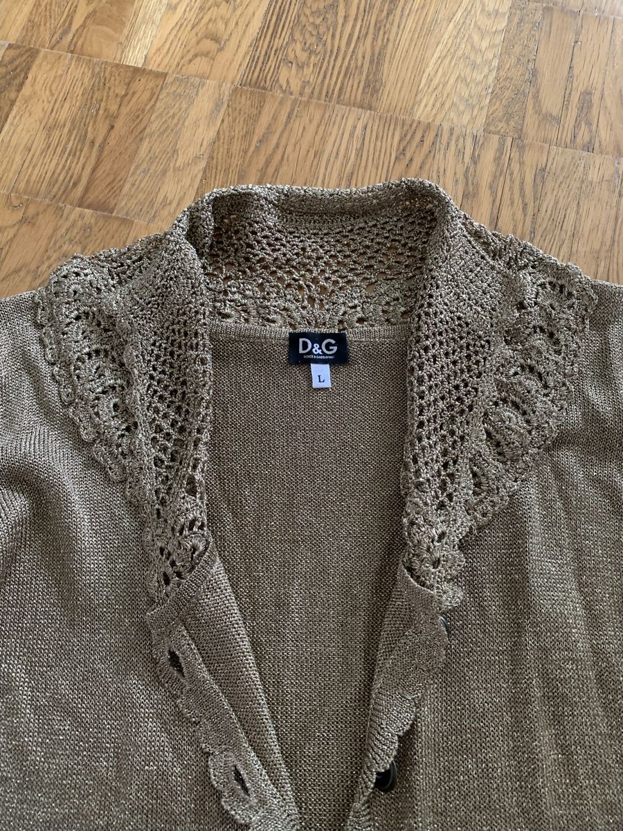 Maglioni & Felpe: Dolce gabanna golden Pullover cardigan – Usato da Zürich venduto da Nikuska32