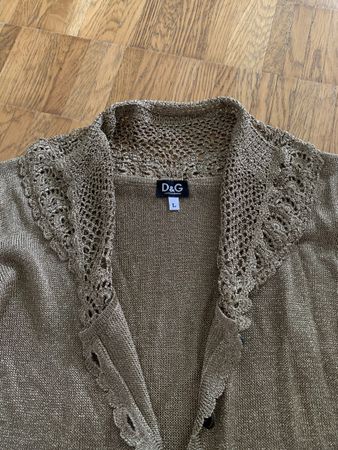 Dolce gabanna golden Pullover cardigan