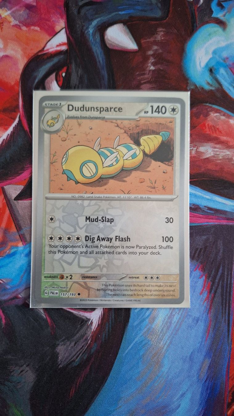 Pokémon Sammelbilder & Trading cards: Dunsparce - Reverse Holo - Pokemon Paldea Evolved – Gebraucht aus Altstätten SG von GGsGameshop