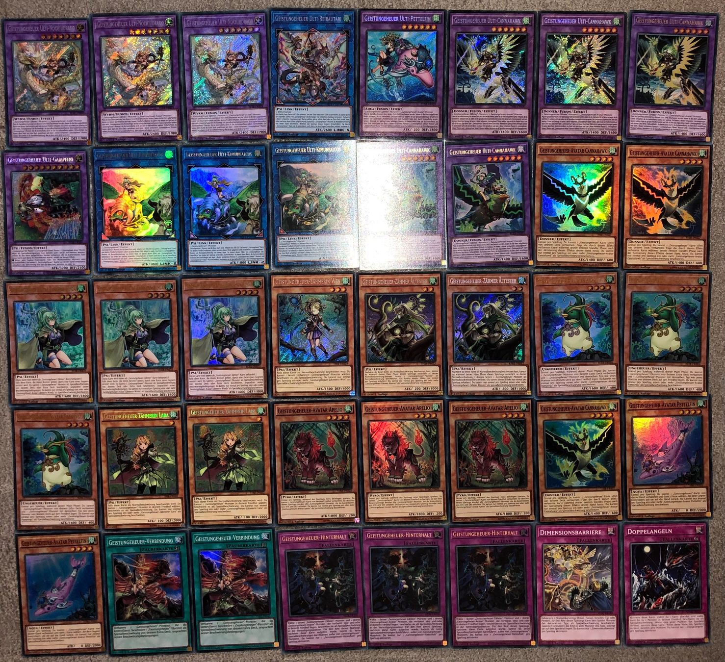 Yugioh Carte collezionabili: YuGiOh Geisterungeheuer Deck – Usato da Altstätten SG venduto da ChangeMaker