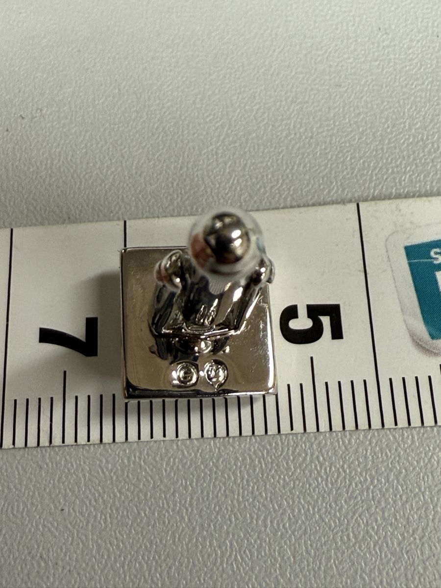 Swarovski Manschettenknöpfe: SWAROVSKI Cufflinks Square Clear Crystal Silver like new – Neu (gemäss Beschreibung) aus Zürich von Allwelcome 6