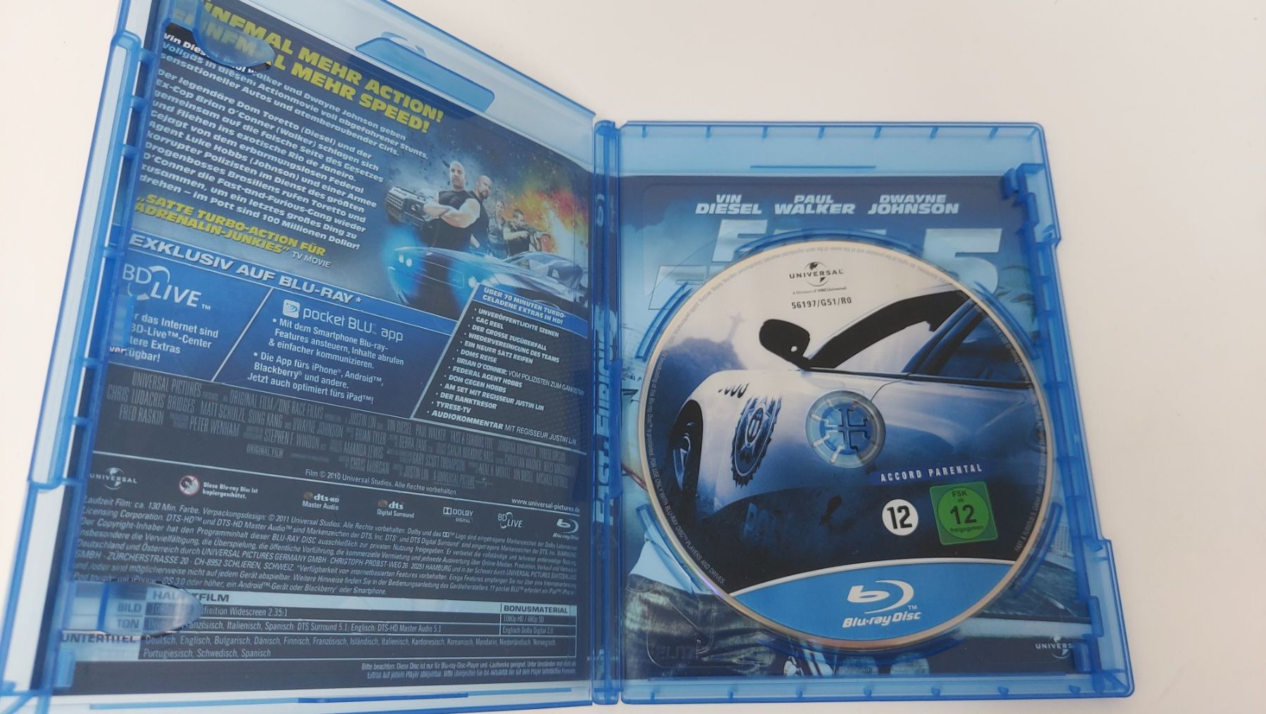 Tutti i DVDs: FAST & FURIOUS 5 – Usato da Meisterschwanden venduto da phaus38 1