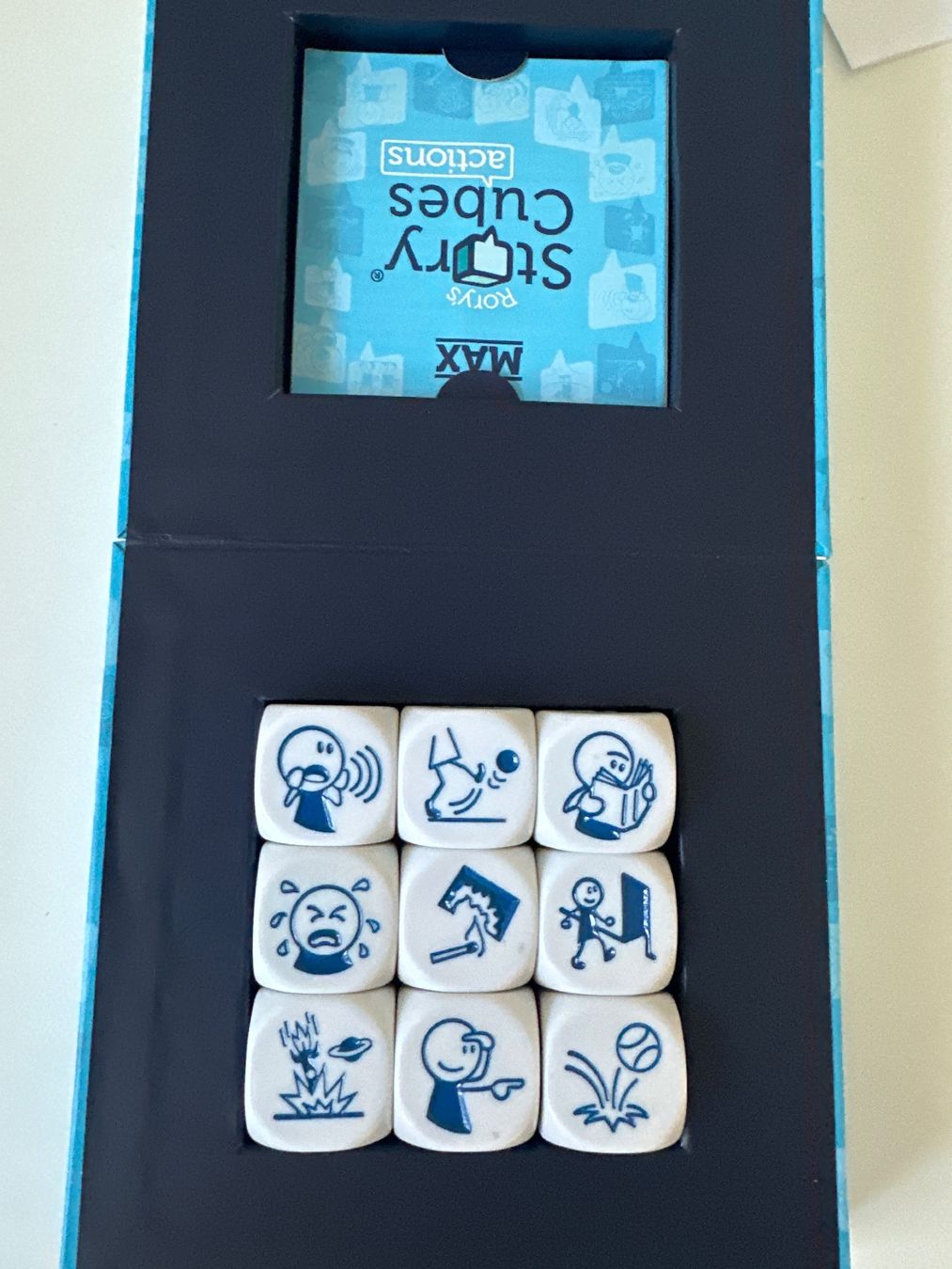 Jeux: MAX Story Cubes actions – D'occasion à Schwarzenburg par mezulienka 1