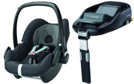 MAXI-COSI PEBBLE BABYSCHALE FAMILY FIX SITZ BASIS KINDERSITZ