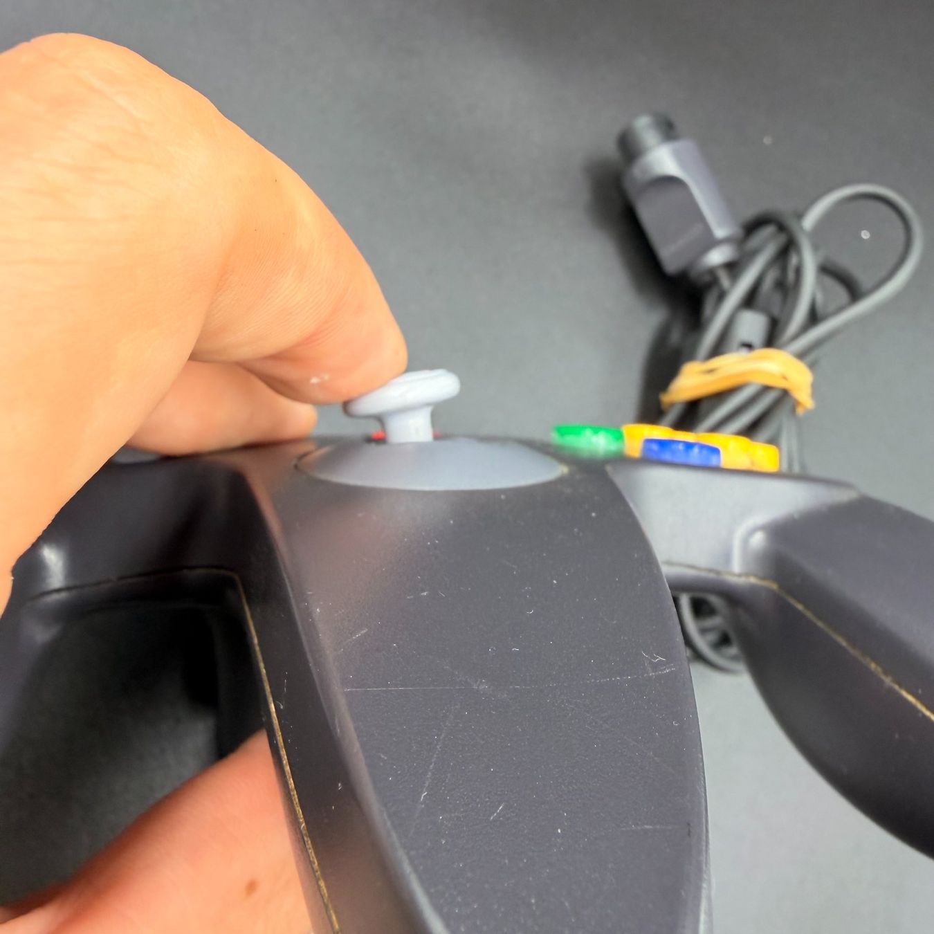 Nintendo Controller: Nintendo 64 Controller grau mit Gamester LMP Memory Pak – Usato da Düdingen venduto da Nerdworld 5
