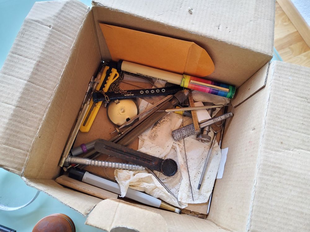 Lot D'outils D'horloger Ancien - Plus De 40 Pièces En Très Bon état, Pour Collection Ou Restauration