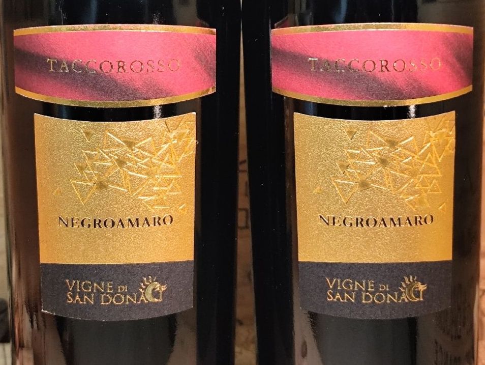 Wein: 2x 2013 San Donaci Negroamaro Puglia – Neu und originalverpackt aus Büsserach von Vintage-vins