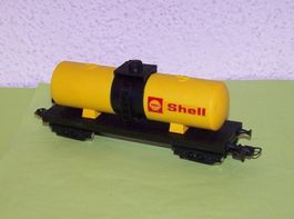 Lima H0 9031: 4-Achs Kesselwagen SHELL, hergestellt bis 1970