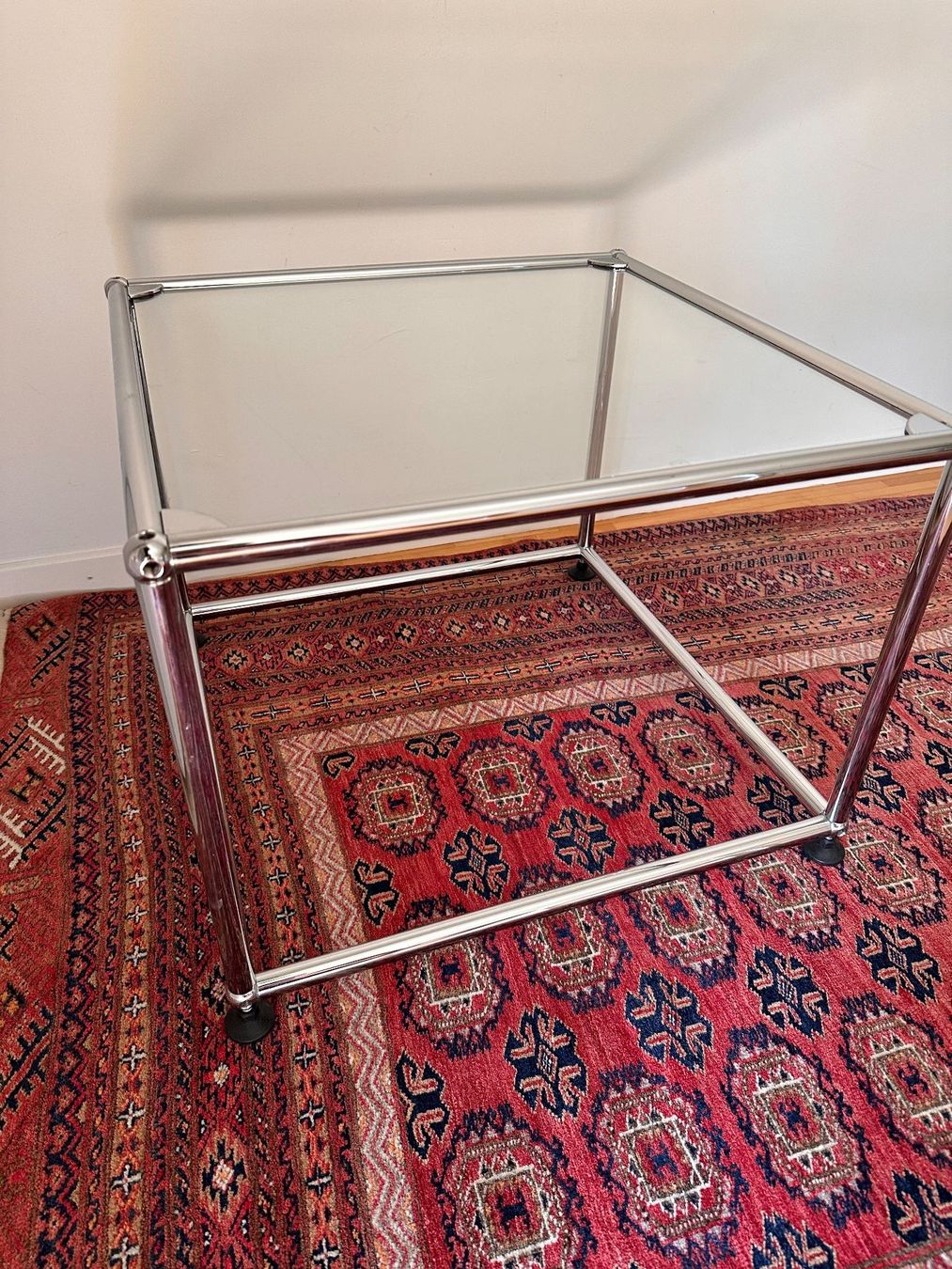 USM Tavoli: USM Glas-Beistelltisch – Usato da Tafers venduto da fredcardo